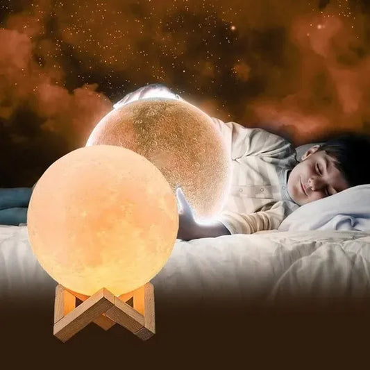 The levitating Moon
